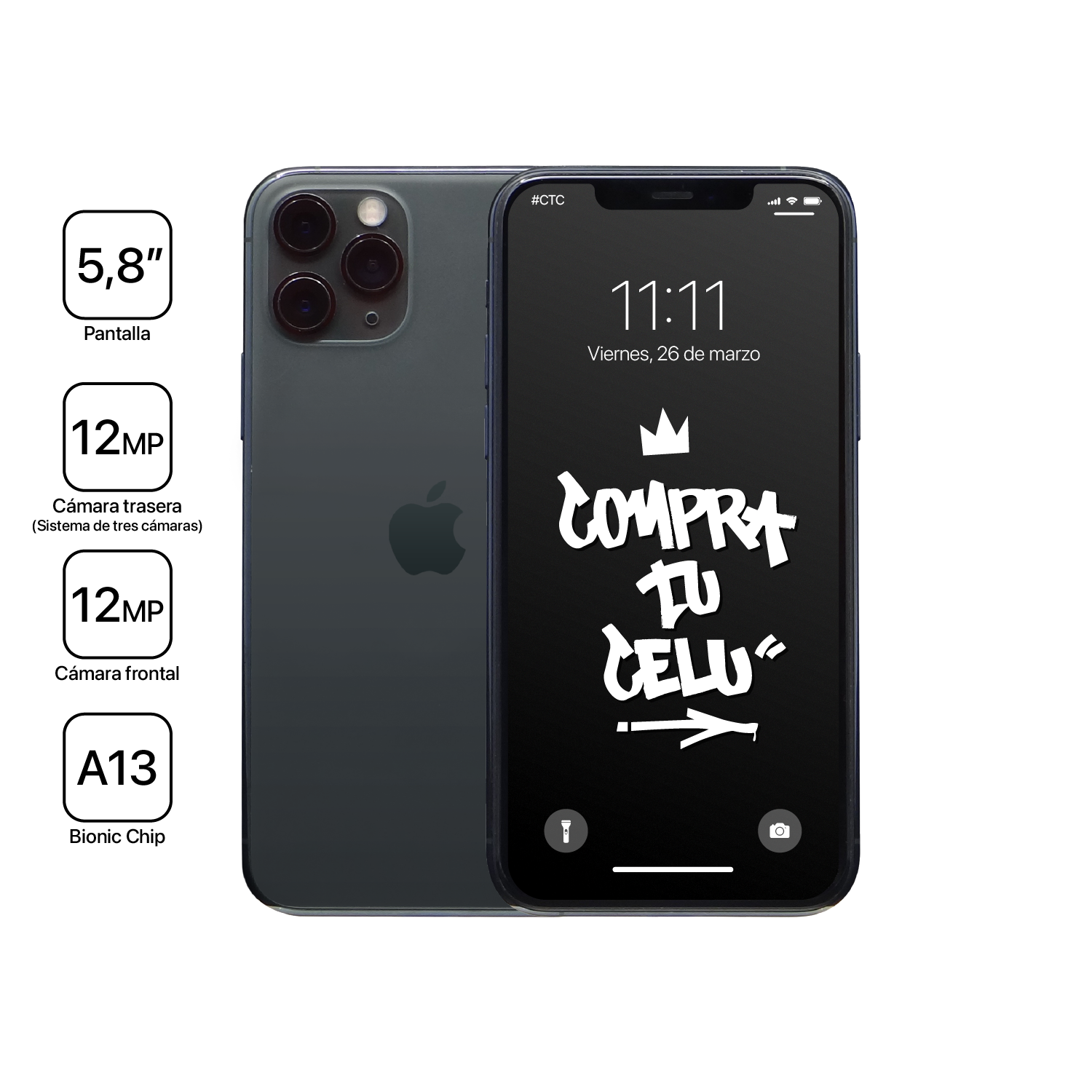 iPhone 11 Pro usado revisado