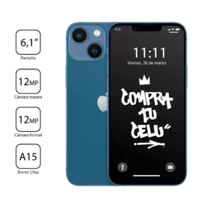 iPhone 13 Azul - iPhone 13 Blue - CompratuCelu