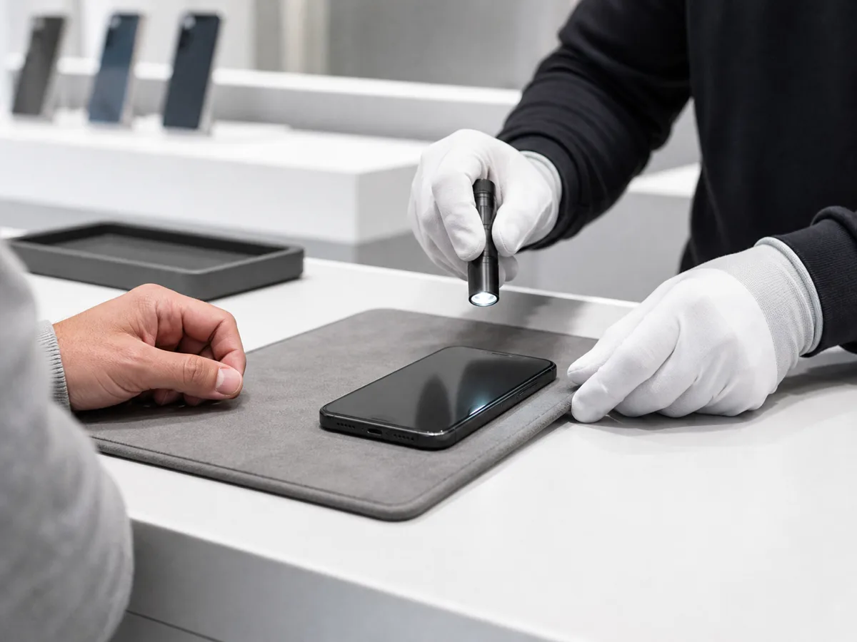 Evaluacion de iPhone usado para parte de pago