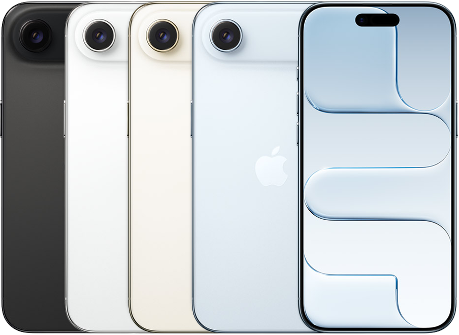 Referencia del modelo iPhone Air; no representa colores ni unidades disponibles.