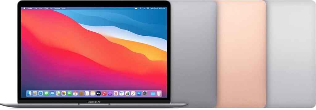 Referencia del modelo MacBook Air (M1, 2020); no representa colores ni unidades disponibles.