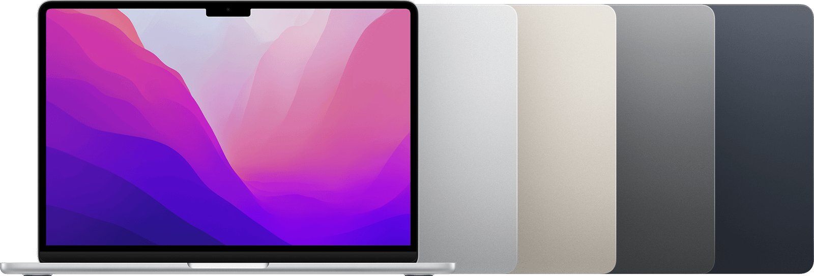 Referencia del modelo MacBook Air (M2, 2022); no representa colores ni unidades disponibles.