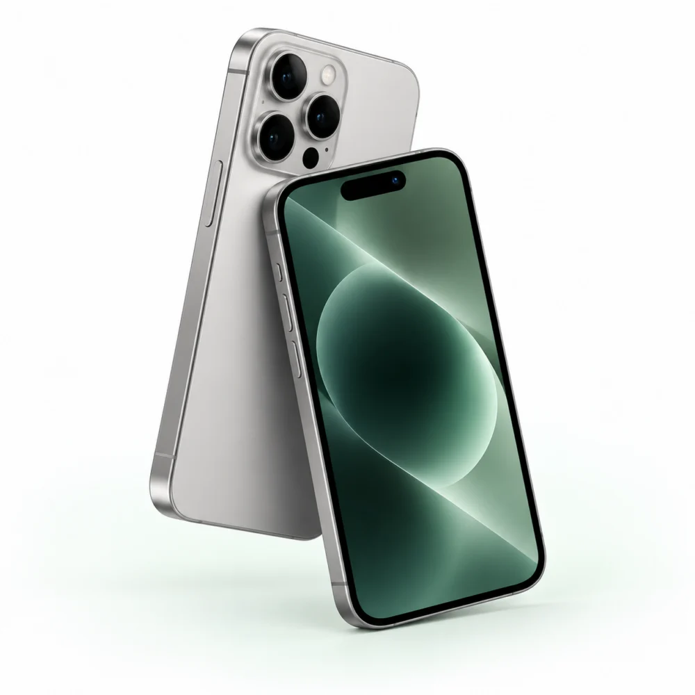 Ilustración de dos teléfonos para recompra